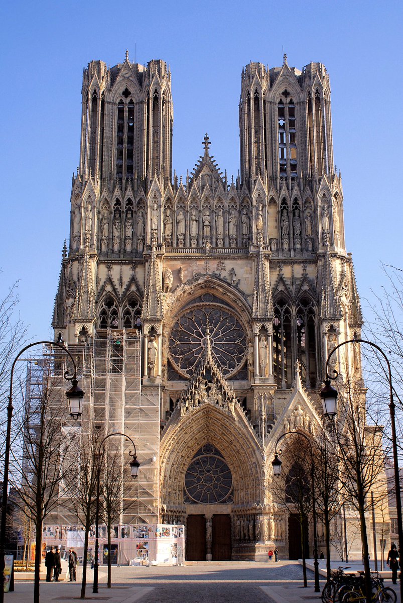 Catedral de Reims #Francia Fotografia : jean-marc <a href="/AnikaFrancina/">Anika</a>