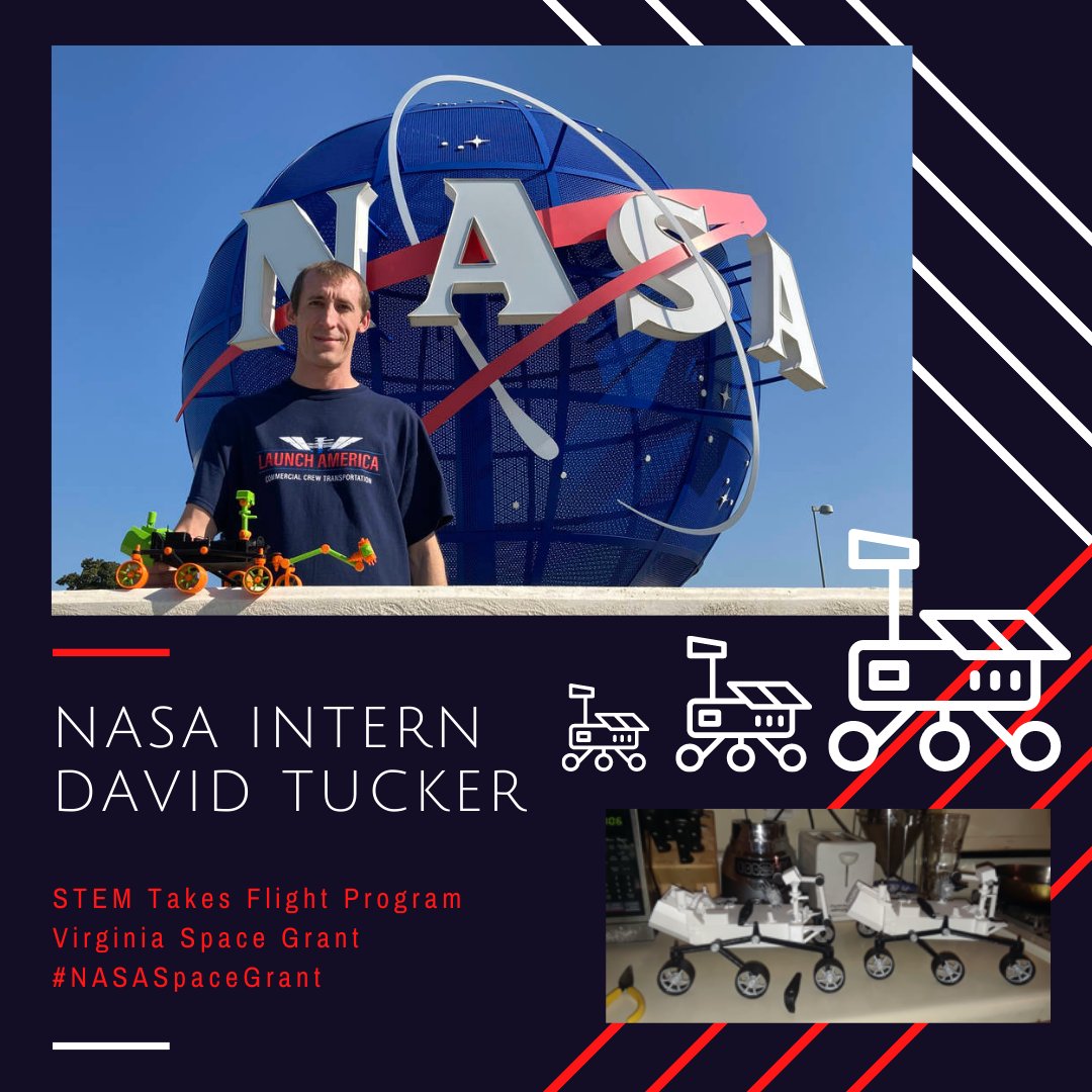 Check out the full story on @vaspacegrant & @NASAInterns student David Tucker!
📰: https://t.co/DDwjUjJbPs
#NontraditionalStudent 🍎 #NextGenerationOfExplorers 👩🏽🏭👩🏿🚀👩🏻🔬 #SousChefToNASA 👨🏼🍳🚀 #NASAIntern ⚙️ #NASASpaceGrant 🛰️ #STEMTakesFlight ✈️
📸: Megan Guethe https://t.co/8lzA1OOBEN