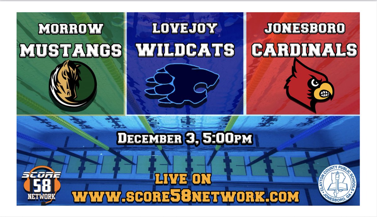 scoresports58's tweet photo. 12/3 @CCPSNews swim meets will be live on the https://t.co/jotPbYUAoG #READYtoswim https://t.co/HZLuXb1eIO