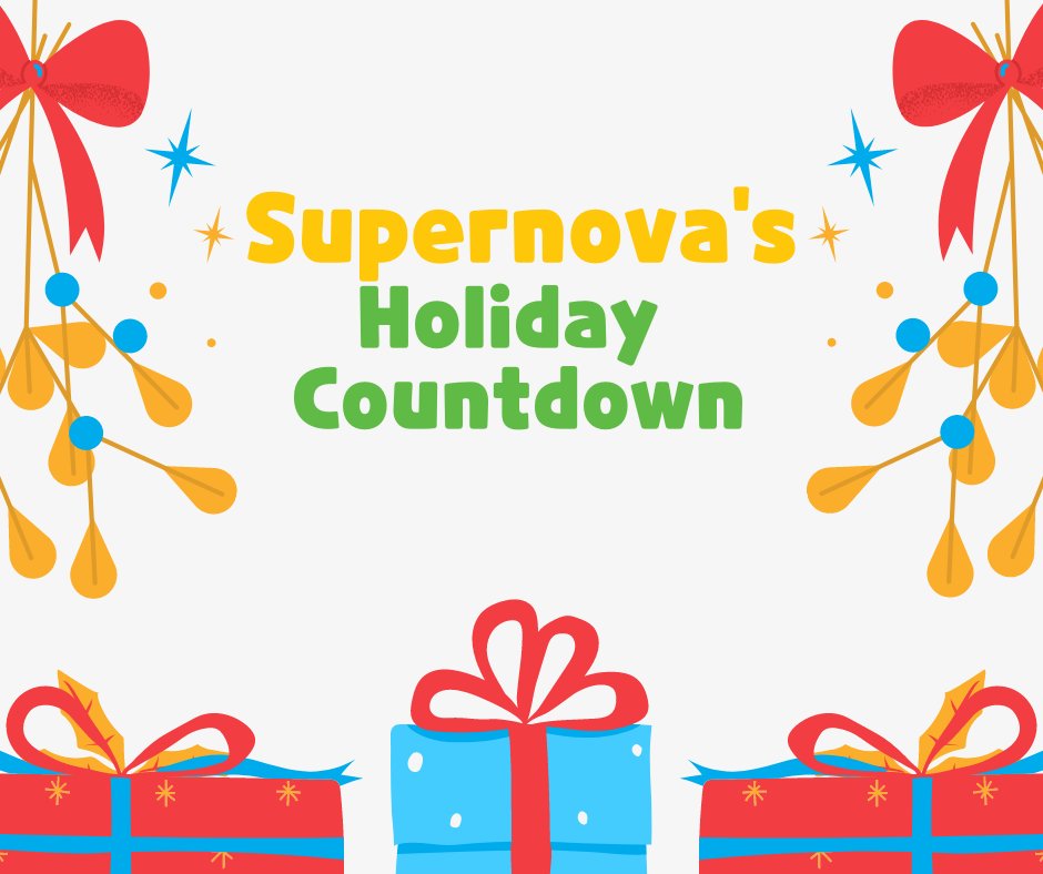 Supernova's Holiday Countdown🎄 - eepurl.com/hkEfo9