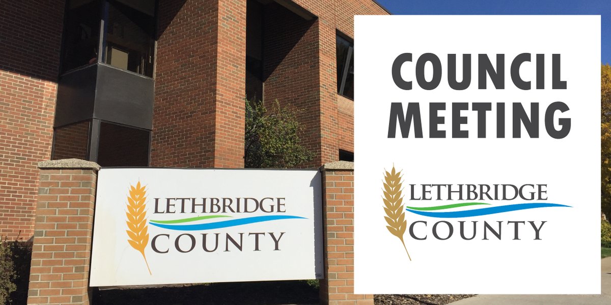 LethCounty's tweet photo. Lethbridge County Council meets today at 9:00 a.m.

Agenda: https://t.co/8lwSM5BYy3 https://t.co/YvYumXI4sR