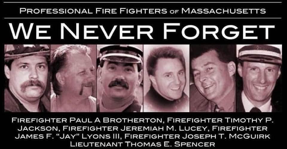 OhioFOOLS's tweet photo. 21 years ago today, 6 great men died in the Worcester Cold Storage building. Please read and learn about it. That is how we honor them and our other fallen brothers. 

I encourage you to watch this documentary and read all you can on the Worcester 6.
RFB 

https://t.co/tzaw2CZ7CQ https://t.co/4yHVArdBJa
