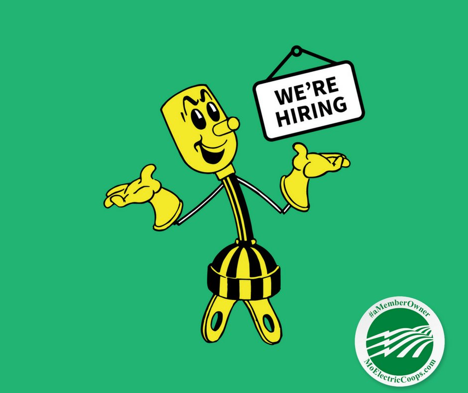 ElectricOzark's tweet photo. HIRING in our Accounting Dept at our Mt. Vernon office. Accounting degree with min of 1 years' work experience. Resumes are to be turned in to the HR Dept at our Mt. Vernon office by 4:00 pm December 16th or sent via email: HR@ozarkelectric.com. https://t.co/D9KPelI3ux