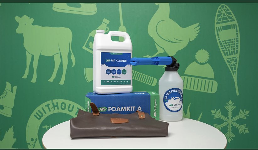 We are your local dealer for Schippers foam and foam guns With the nice weather we are having come in for a demo ⁦<a href="/michael_lscp/">Michael</a>⁩ will clean your vehicle for you and prove how good it works !