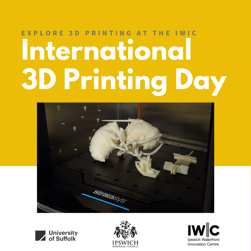 👋 Hey today is #3DPrintingDay!
Check out how #additivemanufacturing at University of Suffolk enables you to rapidly prototype customized products and complex parts.  
📧 Email 3Dprinting:@uos.ac.uk to find out more uos.ac.uk/content/3d-pri… 
#National3DPrintingDay #3dprinting