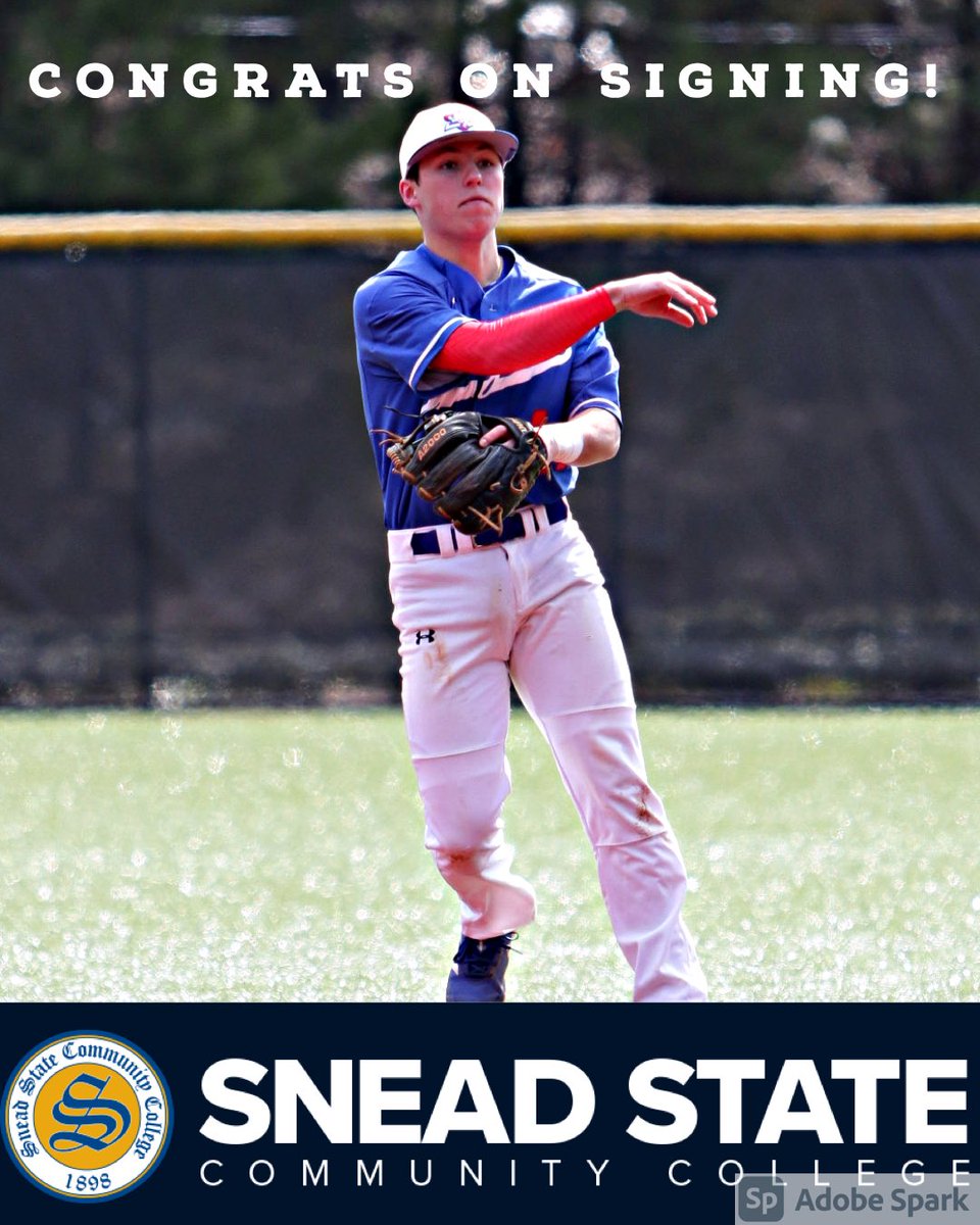 Congrats to <a href="/watkins_coleman/">Coleman Watkins</a> for signing to Snead State Community College. #GoDragons #GoParsons