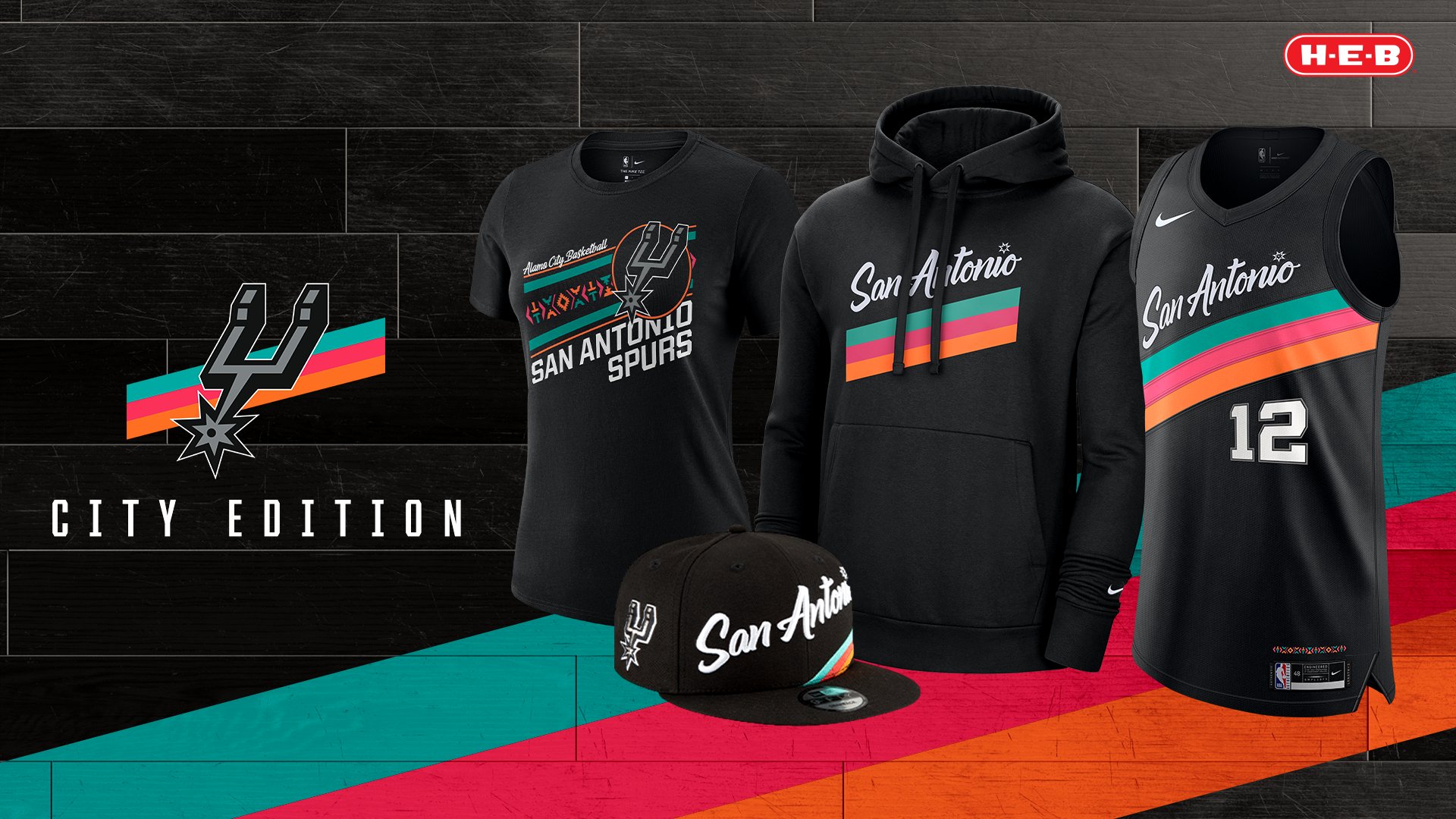 San Antonio Spurs on X: 𝐇𝐢𝐬𝐭𝐨𝐫𝐲 𝐜𝐨𝐦𝐞𝐬 𝐡𝐨𝐦𝐞. Shop the  #SpursFiesta City Edition