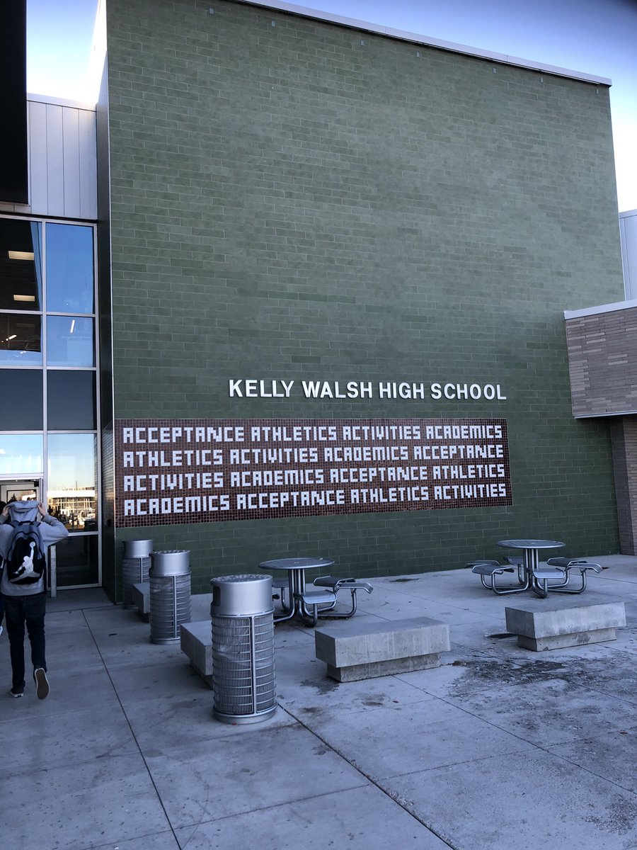BreskeJosh's tweet photo. Solid visit at @KellyWalshFB this morning. Home of Yellow Jacket Fr-DB Jevon Davis! Coach McKelky is putting culture into action everyday for the Trojans. #ALLIN21 https://t.co/o0RmRaP1nS