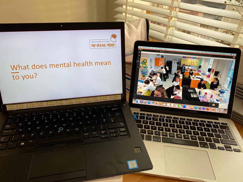 The lockdowns this year haven't stopped us from delivering virtual education to many children. Here's the team hosting 3 sessions to year 6 pupils at Brighton College on mental health, food and the the brain, and the importance of kindness (particularly during this time!)🌈📕