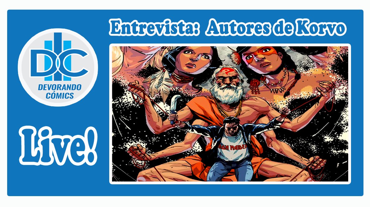 dibujosshinzen's tweet photo. Amigos de #DevorandoComics están todos invitados a la entrevista que haremos hoy por #Live a las 21pm a los autores del #ComicChileno #Korvo de @ck_editorial
Link #Youtube: ---> https://t.co/ckr7uvY10y
#Chile #Comics https://t.co/CSYD8XIB0u