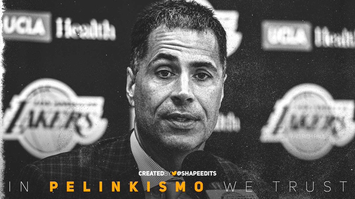 PELINKA É UM GÊNIO!
DENNIS SCHRODER
MONTREZL HARRELL
KCP
WESLEY MATTHEWS
MARKIEFF
MARC GASOL
LEBRON JAMES
ANTHONY DAVIS
IN PELINKISMO WE TRUST!
#LakeShow #NBA https://t.co/HWBv3rsn8A