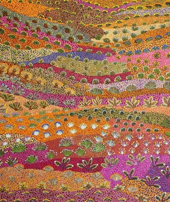 Julieanne Ngwarraye Morton, b.1975 Australian Aboriginal Artist