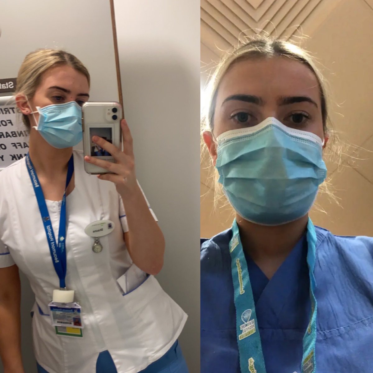 My sister and I are both working through a global pandemic, the difference is - I’m getting paid for my work and she’s not.                                     #PayStudentNursesandMidwives