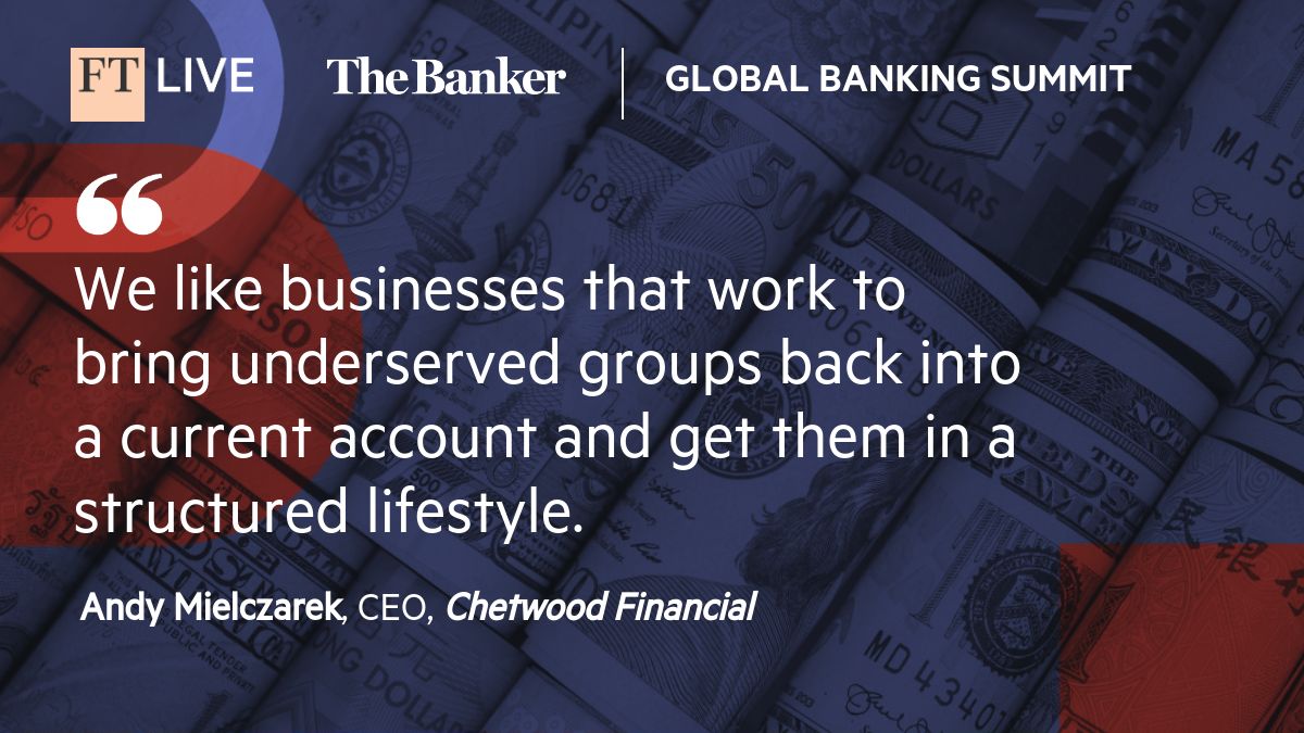 ftlive's tweet photo. #FTBanking - @AndyMielczarek joined us for our Banking the Underbanked - Bridging the Digital Divide panel and shared his thoughts. https://t.co/nOAbmGsk1X