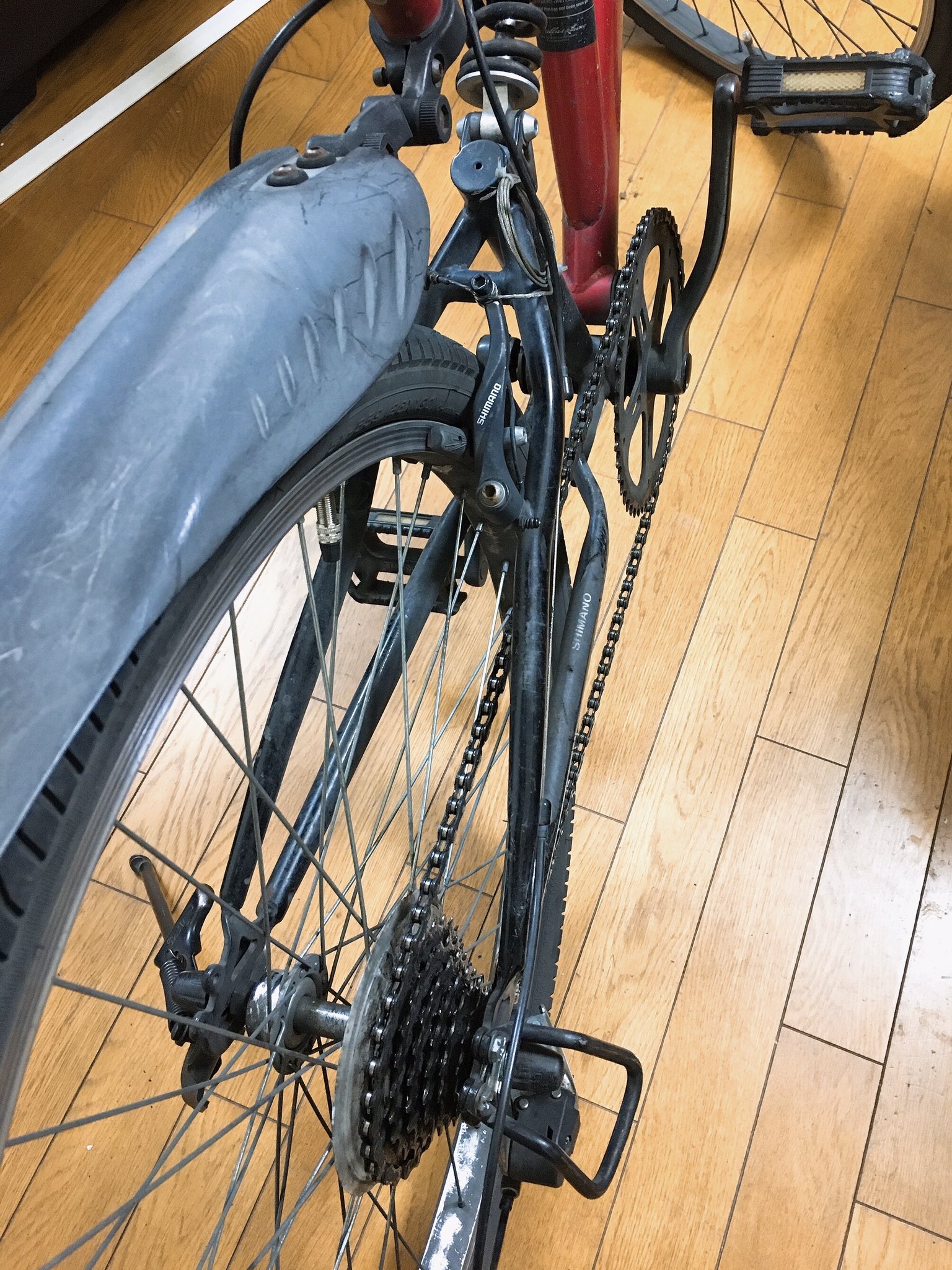 島忠 自転車 修理