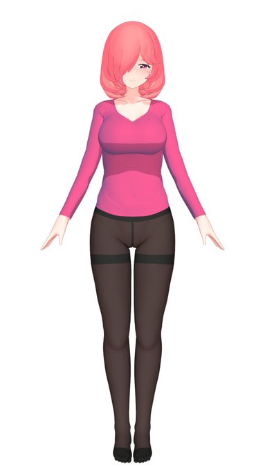 ちょこっとお身体新調しようと思ってラフモデル作ってるんだけどお洋服考えるのやっぱり難しい…
なんですぐおパンツ脱いでしまうん…? 