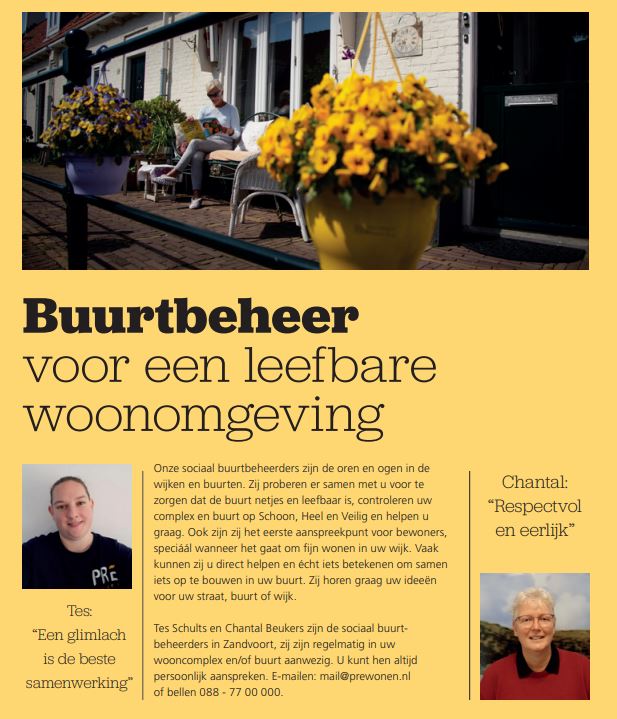 Met 2.500 nieuwe woningen in Zandvoort in de portefeuille, heten we de sociale buurtbeheerders in het zonnetje . Zij zijn de ogen en oren in onze wijken en buurten. #wonendoenwesamen