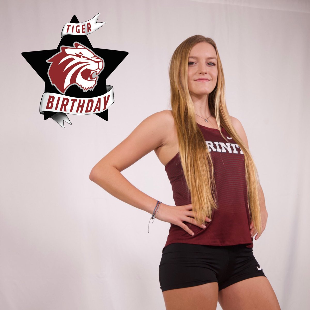 trinityxctf's tweet photo. A super sweet birthday to celebrate today- first year Zoe! Our love for Zoe after just one semester is enormous. She's a swimmer-turned-runner with an exponential level of determination. She's got a great attitude at every practice. #TUXCTF #shesbubbly #swimmingpunintended https://t.co/Wrb5Igu2GR