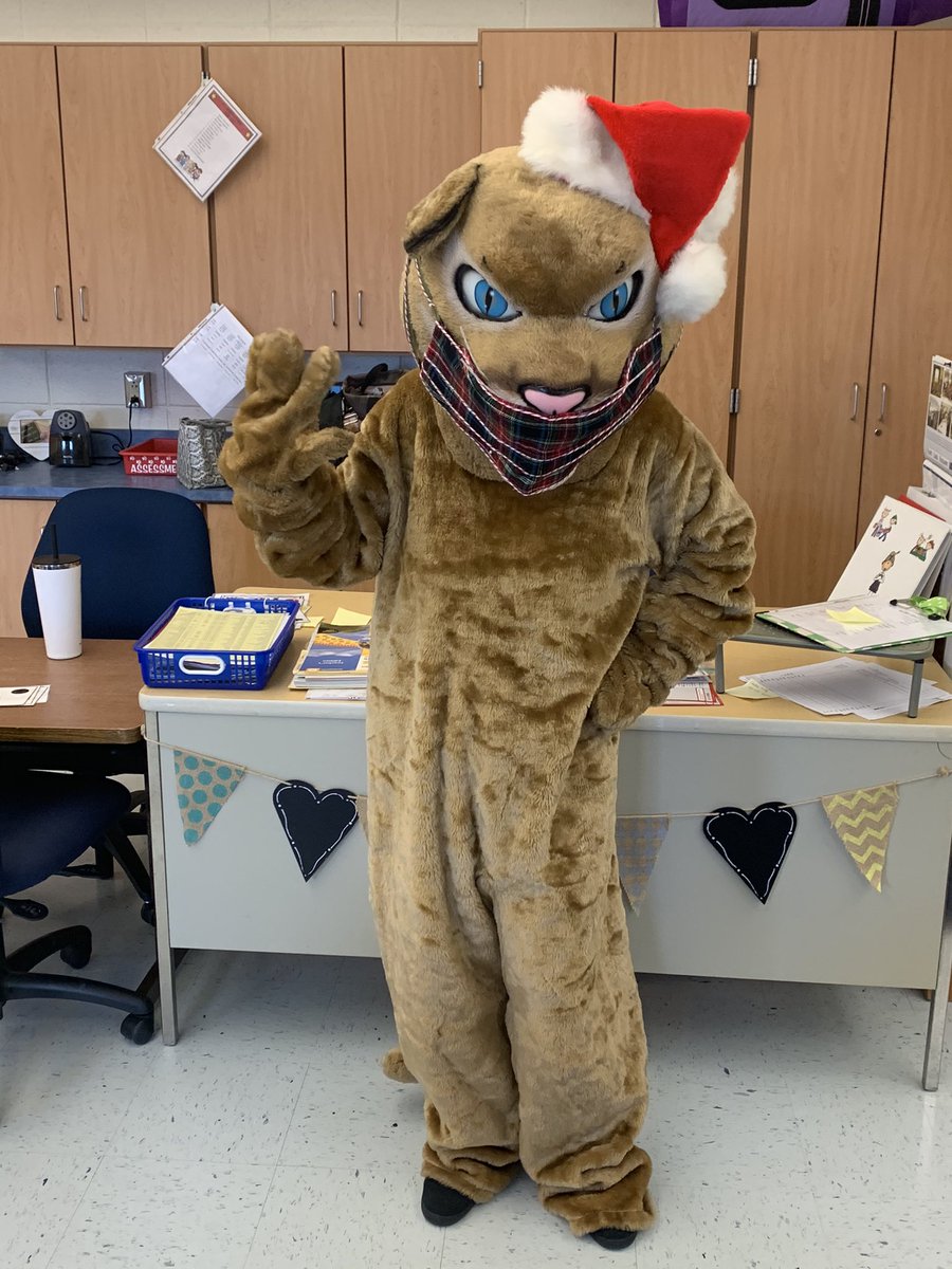 The EBE Cougar is all ready for the holidays! #cougarific