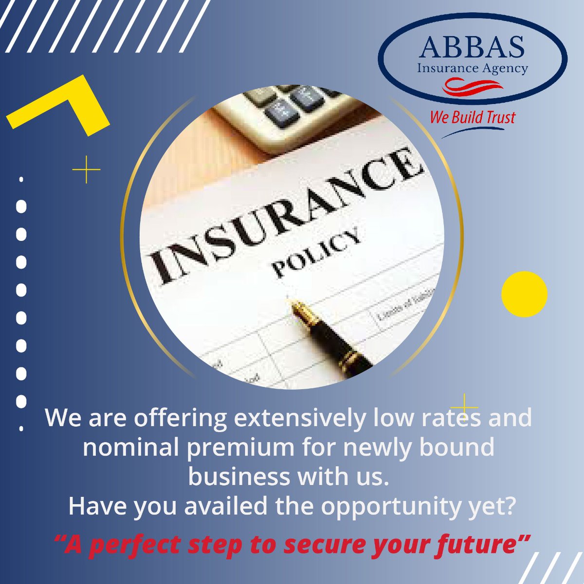 AbbasInsurance's tweet image. Saving you tons of money on your
HEALTH, HOME,  AUTO, BUSINESS, and LIFE Insurances
Call Now 972-812-0786
AbbasInsuranceAgency.com