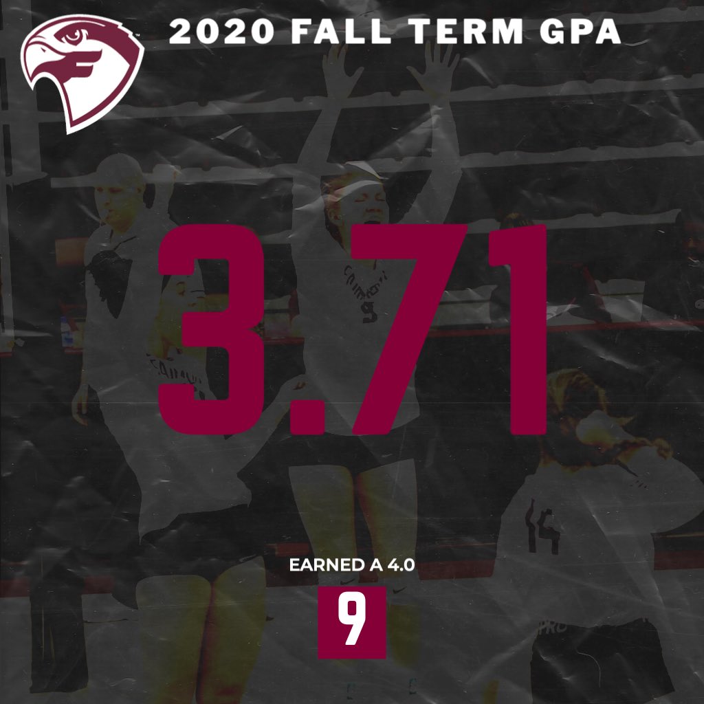 FairmontVball's tweet photo. Another semester of hard work shows! Proud of the entire team for staying focused and keeping their academic goals in motion. #fsuvb https://t.co/wUAEPWcCOk
