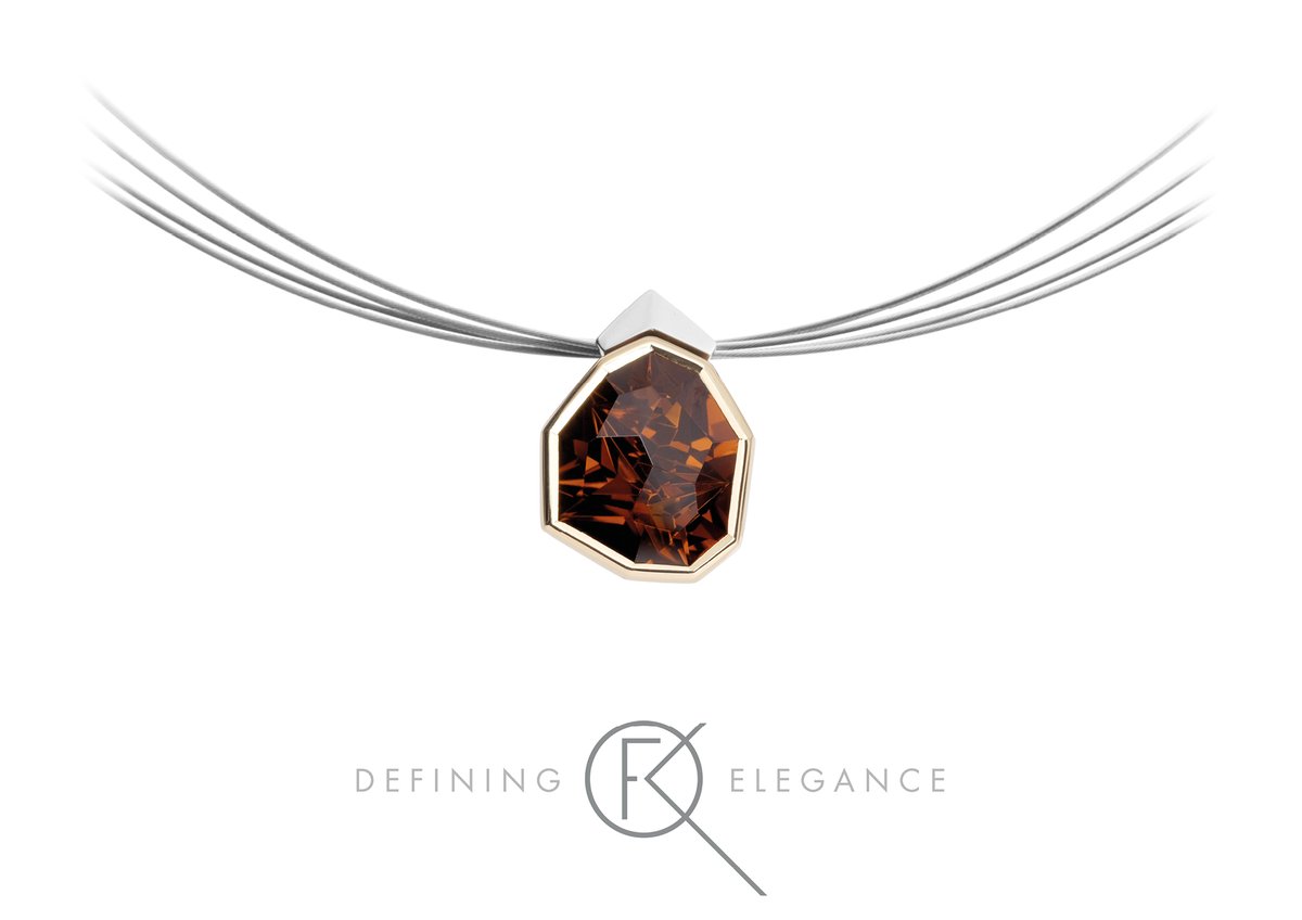 ** NEW**
Introducing bespoke cut smokey quartz! 
This beautiful pendant is simply elegant for any occasion. Coming soon to our website RP. £1,830 
Available in time for Christmas!

#gemstonejewellery #gemstonejewelry #jewellerydesign #jewelrydesign