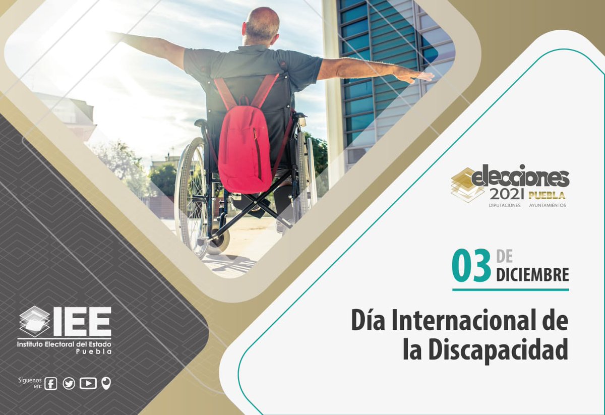 #Efemérides || Hoy es el Día Internacional de la Discapacidad.
Fue declarado en 1992 por la #ONU, busca promover los derechos de las personas con discapacidad en la sociedad, así como concienciar sobre su situación en los aspectos de la vida política, social, económica y cultural https://t.co/AGgQrHFcnh