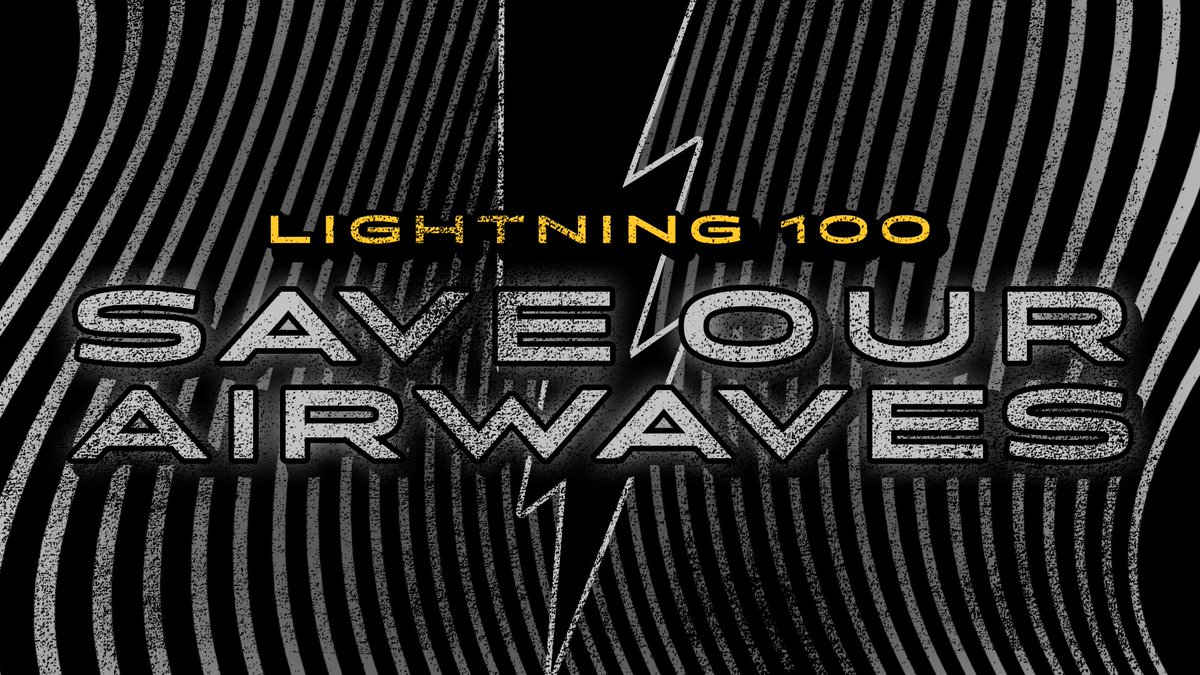 #SaveOurAirwaves Lightning 100’s mission has always been about more than the music, and we want to continue to give back and uplift the community for 30 more years to come! Visit Lightning100.com/saveourairwaves to for 6 ways YOU can help save Nashville's Independent Radio right now.