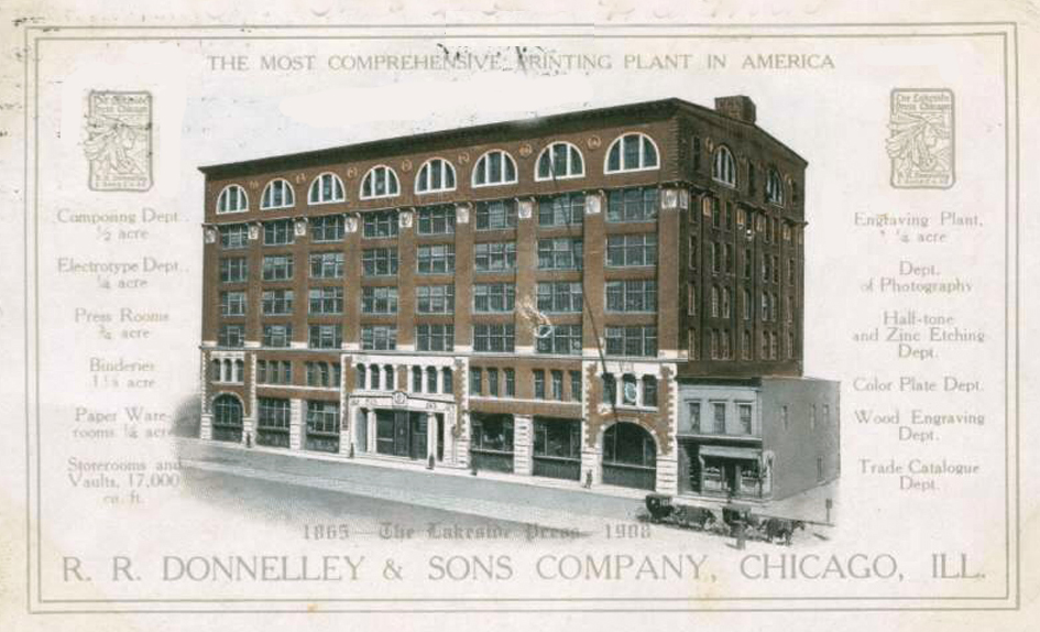 In 1903, T.E. Donnelly — the publisher of Chicago's Lakeside Press — wanted to give the company's employees and clients a Christmas present that would represent the press's dedication to printing beautiful books.