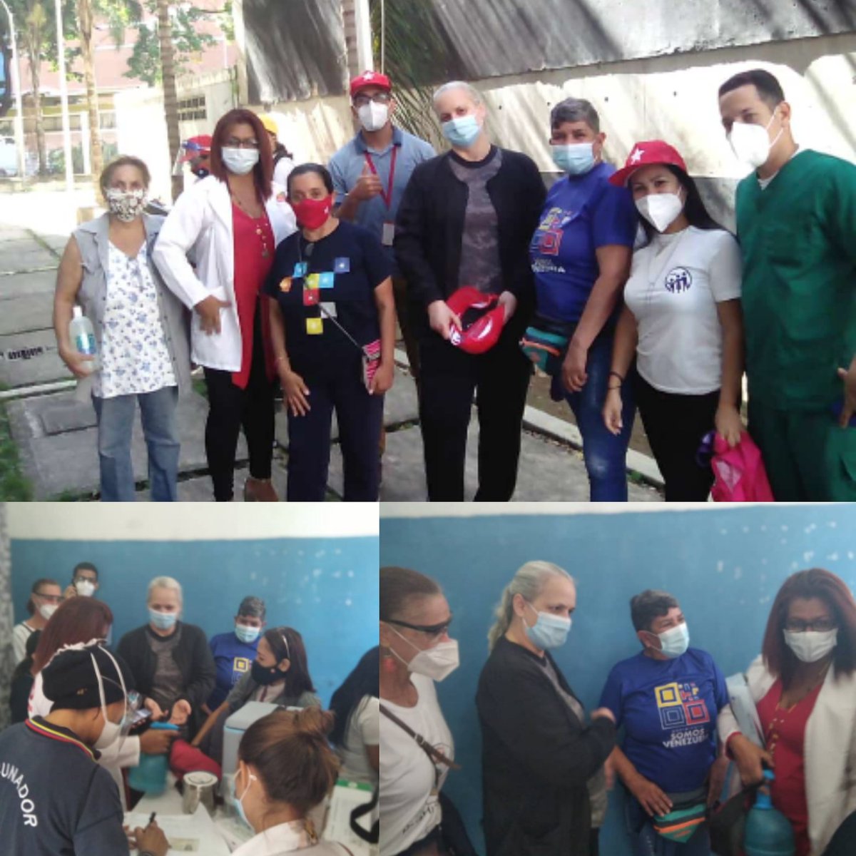 @matsantaana.Participación del equipo de salud de la Clínica Maternidad Santa Ana y Candidata a la Asamblea Nacional Cecilia Perozo, ASIC Amelia Blanco, Plan Parto Humanizado, Promotoras, Clap en jornada de salud del urbanismo OPPPE20
@NicolasMaduro
@MagaGutierrezV
#6DTuEliges https://t.co/jKhWU6O9NF