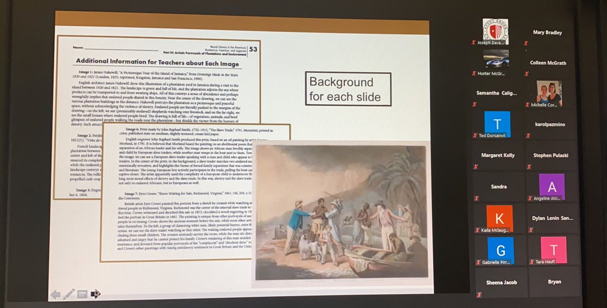 LICSSNews's tweet photo. .@ChoicesProgram at Brown University providing an excellent webinar to @LICSSNews members. Almost 60 members taking advantage of this great opportunity! @JoePesqEducates @OBSocialStudies @sro2102 @Gordond1117 @Brian_Doelger #licss https://t.co/6ZfFIDMi2s