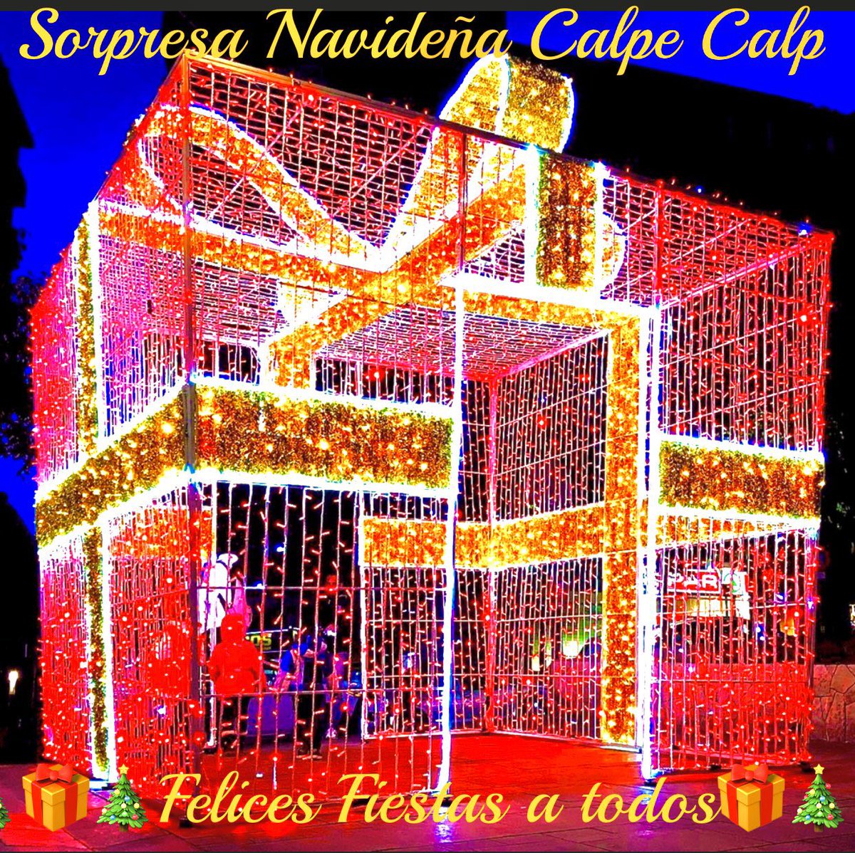 hhbackaert's tweet photo. 🎄🎁🎄🎁🎄🎁🎄🎁🎄🎁🎄🎁
Descubre y disfruta  de la #Magia  del #RegaloNavideño en #Calp #Calpe y házlo #Inolvidable  haciéndote una foto!
La  #Guinda  del #TroncoDeNavidad!!
Ya podemos echarnos #Fotos !!
A disfrutar #Calpe #Calp !! https://t.co/tkNkpFzQLv