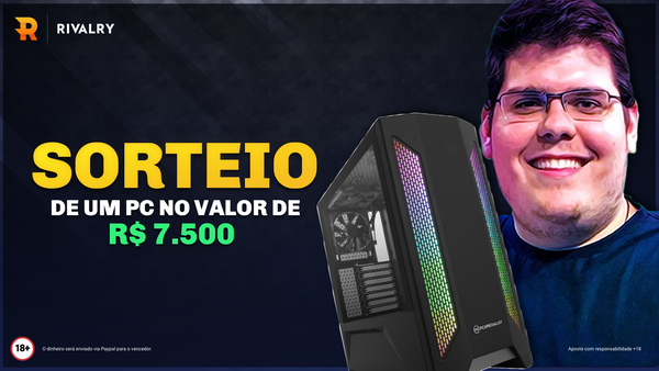 PCZUDO DO CASIMITO! By @RivalryCsgobr 

✅Like e RT esse tweet
✅Siga @RivalryCSGOBR
✅Siga instagram.com/rivalrycsgobr
✅Inscreva-se em youtube.com/RivalryCSGO 

Tem que seguir o nerdola aqui também!

Boa sorte!