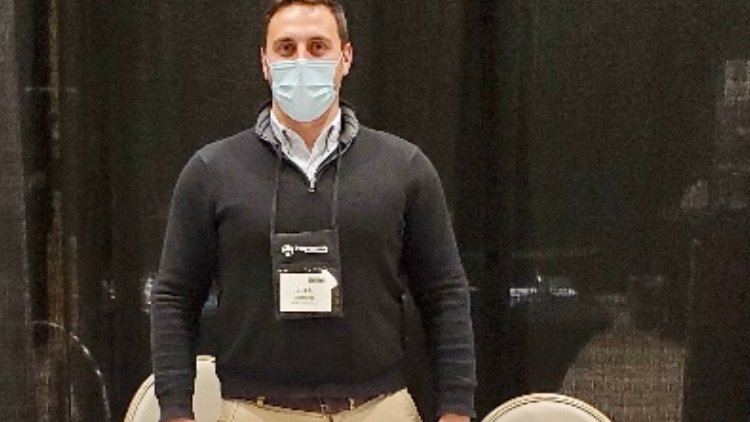 BhateGeo's tweet photo. BHATE was at the Alabama Damage Prevention Summit with our masks and hand sanitizer!  Jack talked with attendees about the benefits of #groundpenetratingradar (GPR) to locate underground utilities to prevent line strikes. https://t.co/f1ixwbEYQv  #gpr https://t.co/So5GqF6MF4