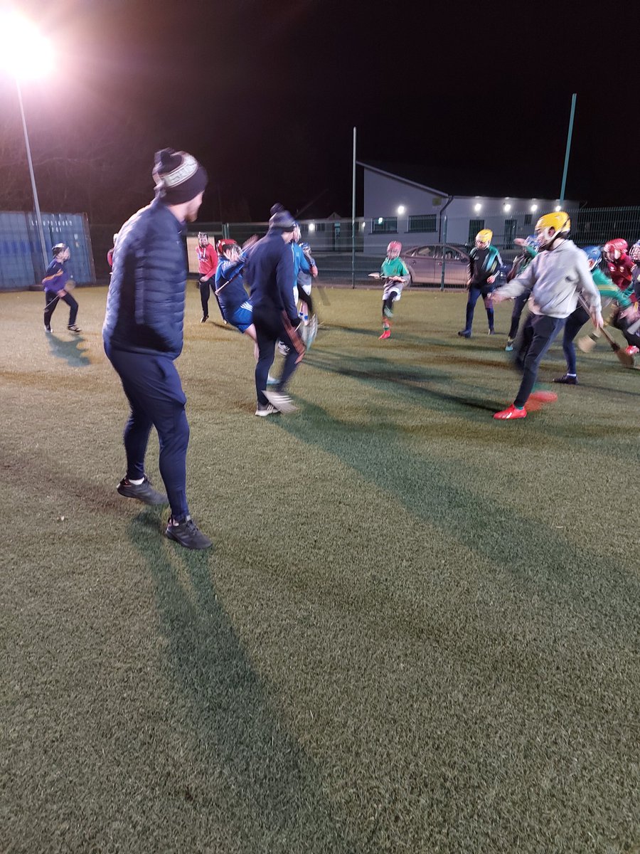 Lovely fresh night for Athletic Development &amp; hurling skills at St Fintans GAA with <a href="/ShaneO_Hanlon/">Shane O'Hanlon</a> &amp; <a href="/barry_leacy/">Barry Leacy</a> Some excellent winter programmes currently being run by <a href="/wexgaacoaching/">Wexford GAA Coaching & Games</a> staff.