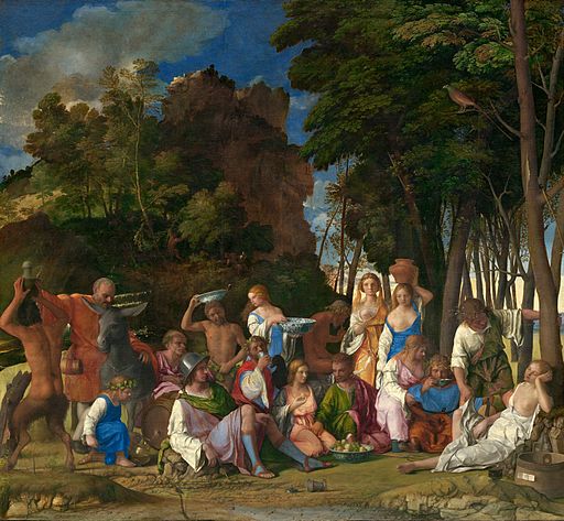 AndreHale20's tweet photo. Giovanni Bellini, The Feast of the Gods (1514)
 #art #classicart #painting #paint #drawing #artist #GiovanniBellini #TheFeastoftheGods(1514) https://t.co/gCGiSZBR7p