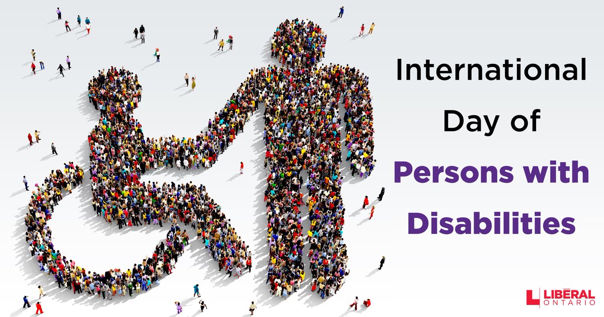 coteau's tweet photo. On #IDPD2020 we celebrate the many achievements of persons w/ disabilities and strive to break down barriers.
December also marks the 15th anniversary of #AODA making our province more accessible! #onpoli #DisabilityDay2020 #DemandInclusion https://t.co/qLbcAlITTM