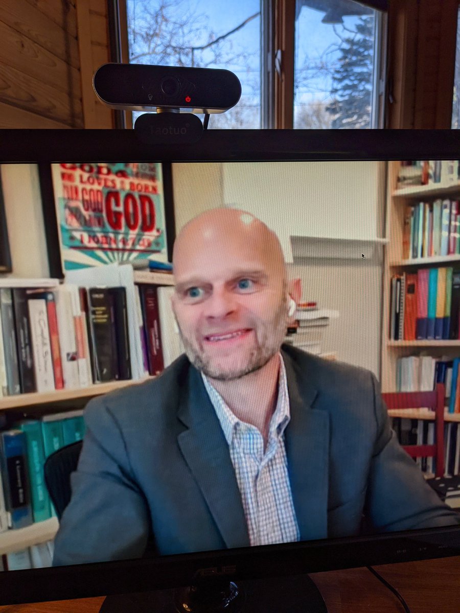 The joint AAR/SBL session on Bonhoeffer and the Psalms is underway with a paper by <a href="/brentastrawn/">Brent A. Strawn</a>! <a href="/theboncenter/">The International Bonhoeffer Society - ELS</a> #AARSBL2020