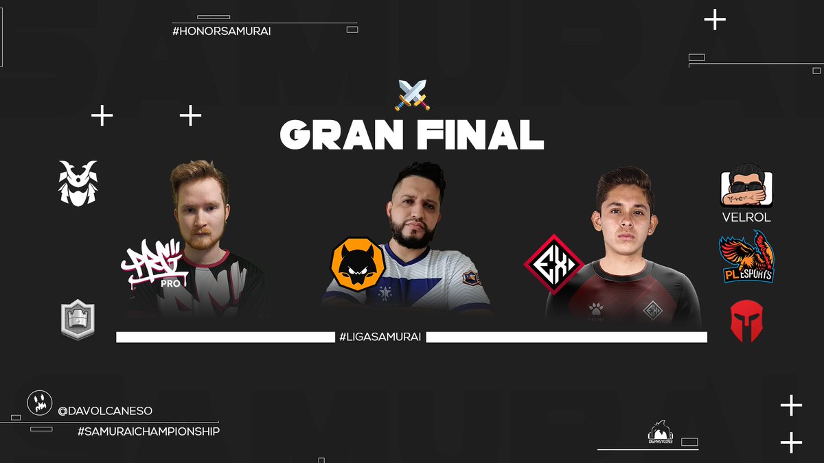🇪🇸 ⛩️ ¿Quien sera el próximo Campeón de Samurai? ⛩️

📅 Viernes 04/12/20 
⏰: 2:00 y 3:00 PM 🇲🇽🇭🇳 
⏰: 5:00 y 6:00 PM 🇦🇷🇨🇱🇧🇷

🇬🇧 ⛩️ Who will be the next Samurai Champion? ⛩️

📅 Friday 04/12/20
⏰: 9:00 and 10:00 PM 🇪🇸🇲🇫

#HonorSamurai ⛩️