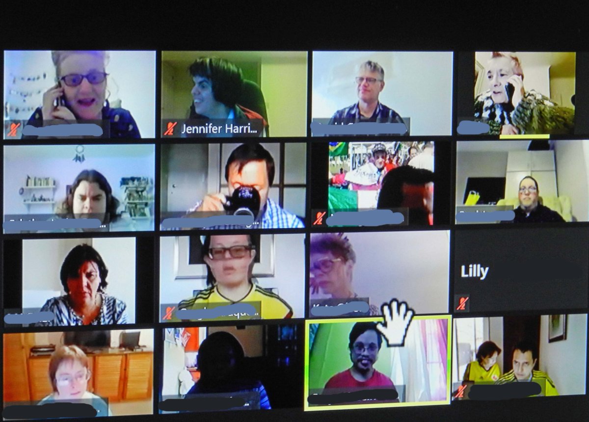 LiveWorkPlay's tweet photo. Happy International Day of Persons with Disabilities! As relatively new members of @InclusionIntl we are thrilled that LiveWorkPlay member Jennifer Harris was invited to participate + contribute to the Global Inclusion Summit with representatives from across the planet! #IPDP2020 https://t.co/rSTeze8TqL