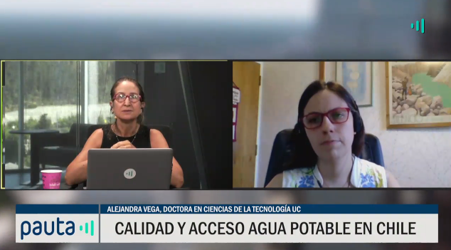 Calidad acceso del agua potable en Chile