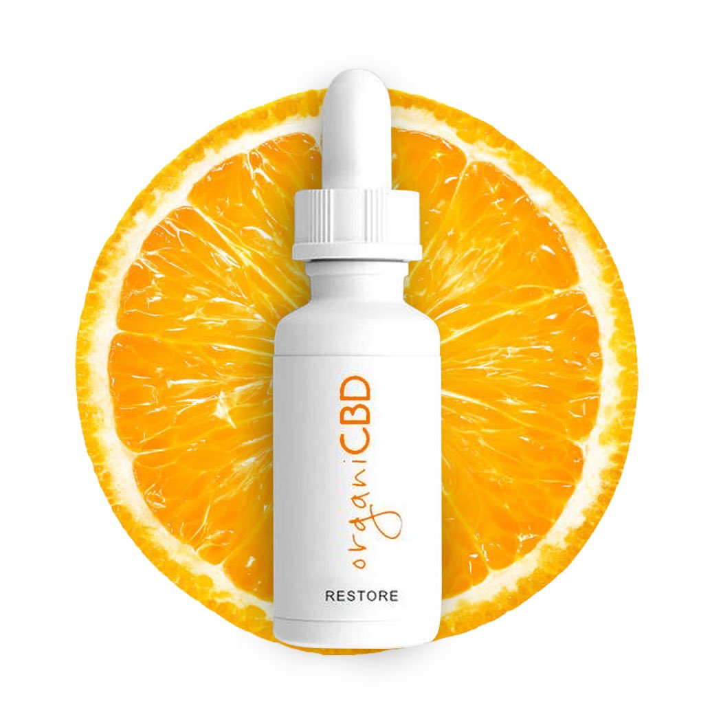 Orange CBD Oil made with organic orange oil. OrganiCBD’s newest addition to their isolate tincture lineup.