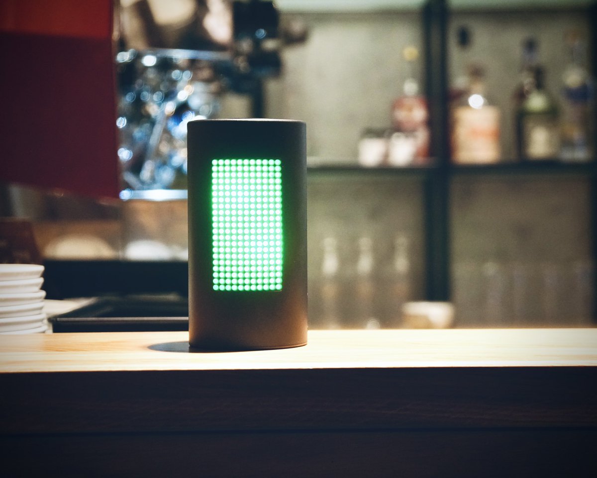 datacake's tweet image. We support many different #CO2 sensor products - like this one - the @TeneoIoT #Ampel which comes with @sensirion sensor and was connected to @thethingsntwrk on that photo using @pycomIOT #pygate + #gpy