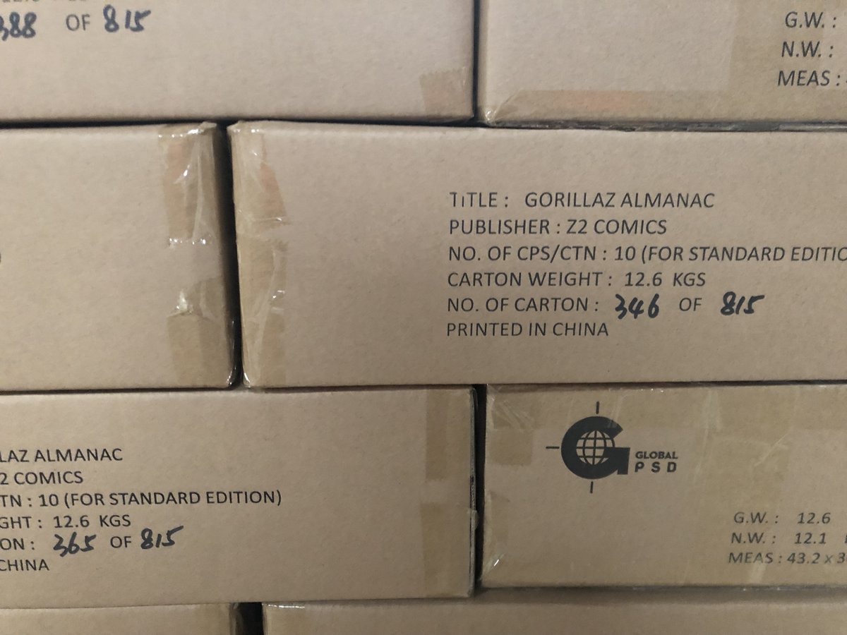 Z2 Comics Oh One Other Thing So No One Is Worried Below Is A Picture Of The Boxes In Our Warehouse