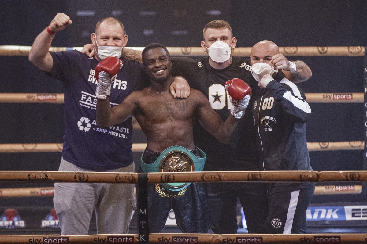 ThomasStalker1's tweet image. Your #GoldenContract champions

🏆 Jazza Dickens
🏆 Ricards Bolotnik
🏆 Ohara Davies

What a great concept from @MTKGlobal. Constantly reinventing the game.