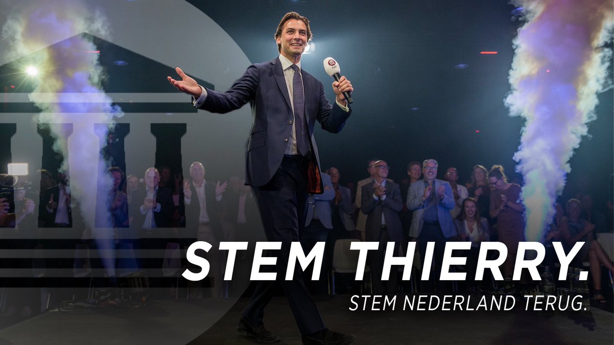 FvD leden kunnen vandaag vanaf 18.00 uur tot morgen 18.00 uur stemmen.
#StemJa en steun daarmee #ThierryBaudet .