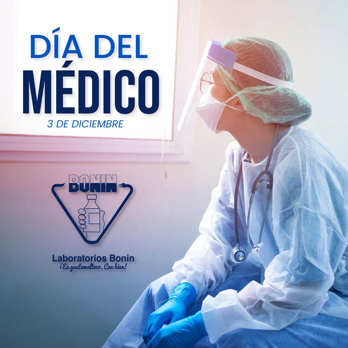 LabBoninGt's tweet photo. Al que realiza con pasión día con día su importante labor, agradecemos a cada uno por su valentia, esfuerzo
y dedicación.
#LaboratoriosBonin
#EsGuatemaltecoCaeBien
#DíaDelMedico https://t.co/Hig4LYijnj