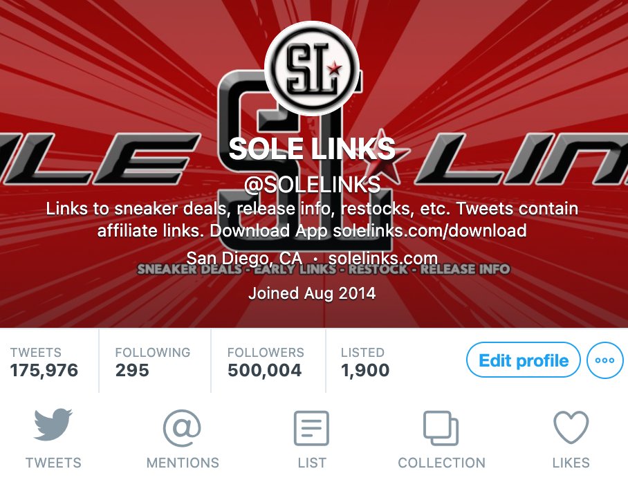 SOLELINKS tweet media