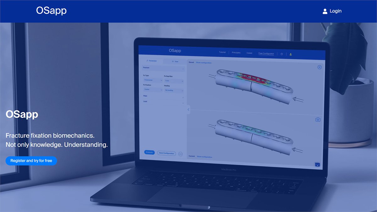 AOFoundation's tweet photo. A new, interactive, virtual osteosynthesis software tool and learning platform: OSapp launched at the #AODavosCourses2020. OSapp interactively illustrates biomechanical concepts’ relationship to fracture fixation principles.
Try it for free today! ▶️ https://t.co/hrawjgnpmm https://t.co/lJMcfE66vW