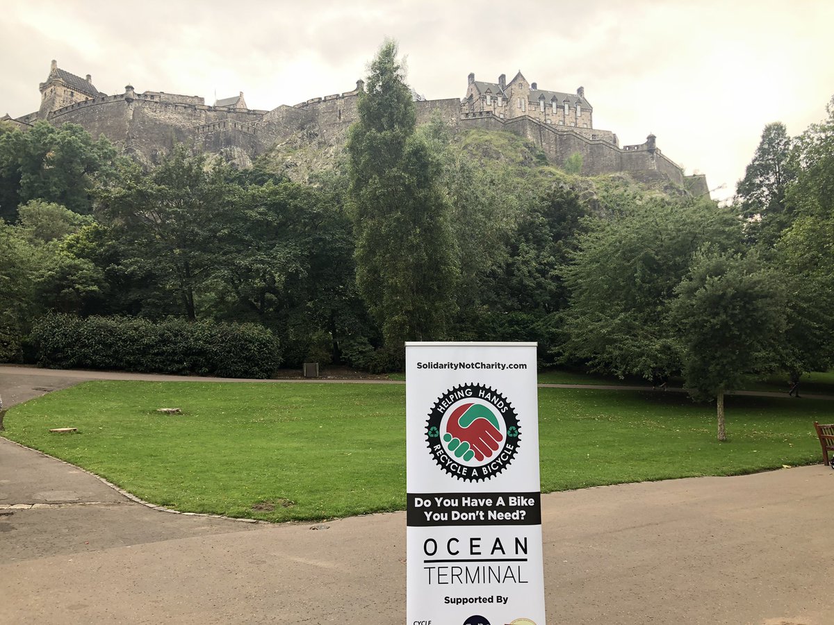 EdiHelpingHands's tweet photo. Huge thanks to @edintransport for their Helping Hand again today. Our Recycle A Bicycle project is a massive success but that brings logistical problems! We appreciate a great business with a social conscience helping us out👏
What a team. What a city!
https://t.co/wR0no7k5we https://t.co/SXocxivmwE